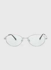 Aylaa Sunglasses Silver / Blue