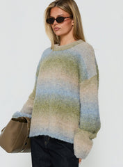 Loyalty Knit Sweater Ocean Moss