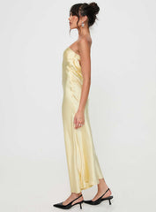 Haley Maxi Dress Yellow