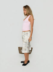 Sayllor Longline Sweatshorts Camo