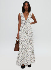 Pokey Maxi Dress Floral Multi