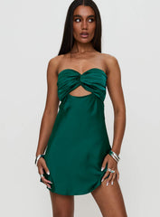 Faviola Mini Dress Emerald