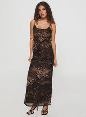 Knox Maxi Dress Leopard