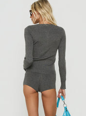 Asami Low Rise Micro Short Grey