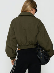 Outtake Utility Bomber Jacket Khaki
