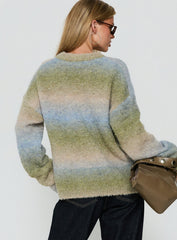 Loyalty Knit Sweater Ocean Moss