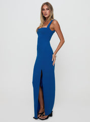 Bombshell Maxi Dress Cobalt