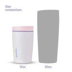 OWALA SmoothSip Slider insulated mug 12 oz