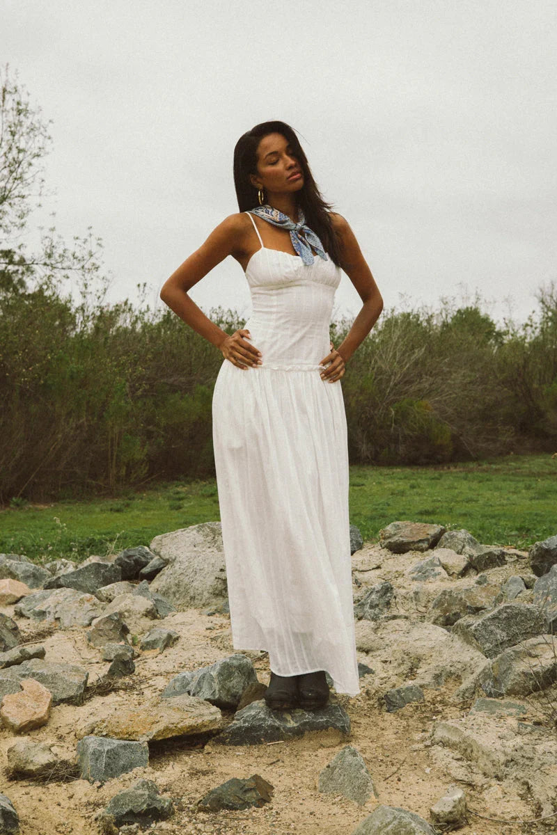 Nataly Ruched Maxi Dress